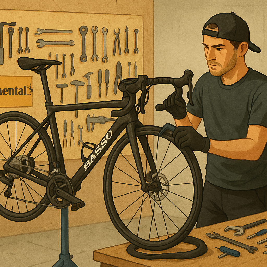 atelier velo MONTAGE VELO COMPLET